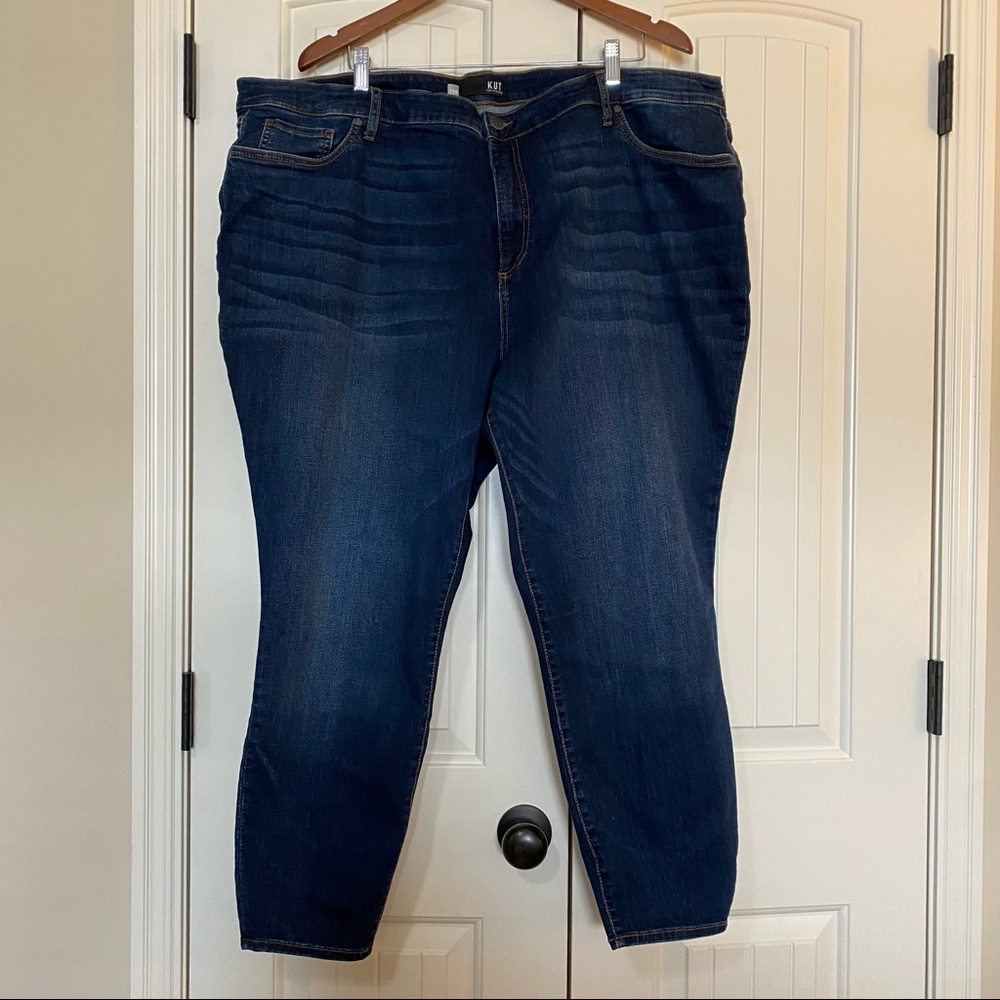Kut from the Kloth 24W Donna High Waist Ankle Skinny Jeans